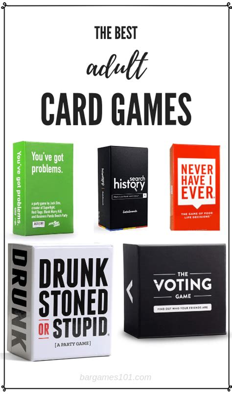 card deck games for adults